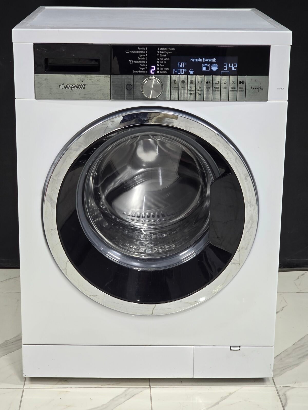 ARÇELİK A+++ PIYANO SERİ 9 KG 1400 DEVİR - Görsel 1