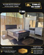 ALYANS WHITE SÜRGÜLÜ YATAK ODASI TAKIMI