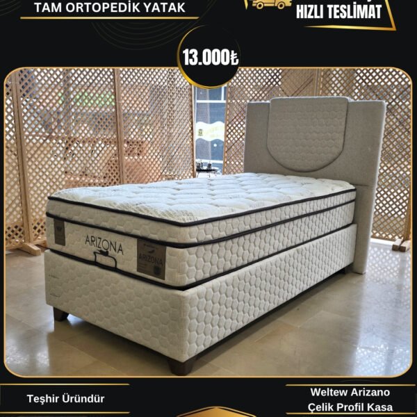 TEŞHİRDEN WELTEW ARIZANO 90-190 YATAK BAZA BAŞLIK