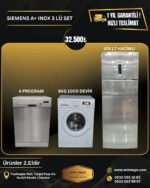 SIEMENS A+ INOX 3’LÜ SET