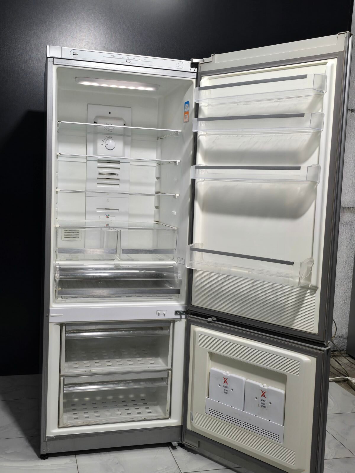 VESTEL A+ 510 LT DESENLİ CAM YÜZEY - Görsel 2