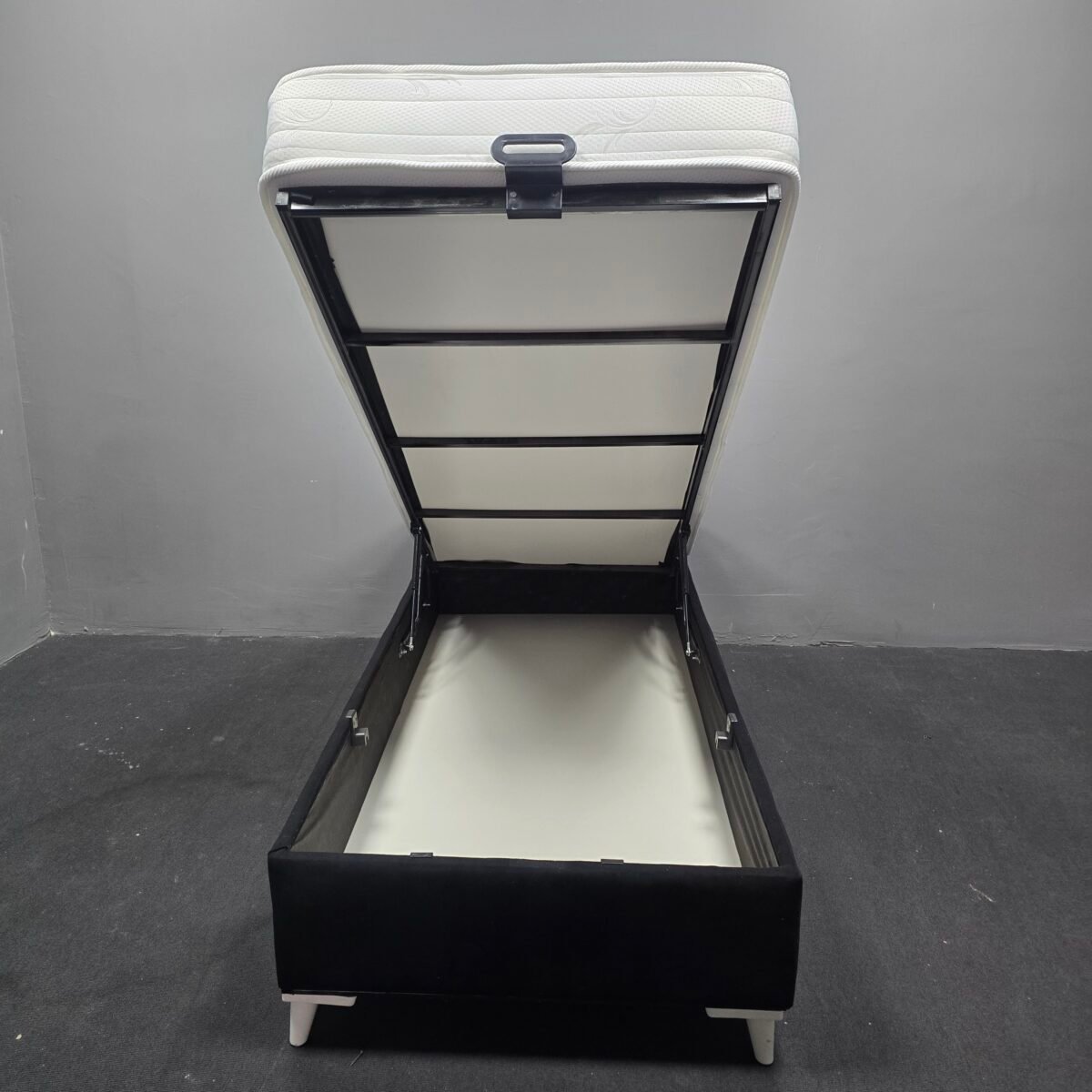 SAFİR SİYAH 90-190 YATAK BAZA BAŞLIK - Görsel 4