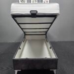 SAFİR GRİ 90-190 YATAK BAZA BAŞLIK - Görsel 3