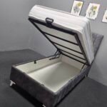 SAFİR GRİ 90-190 YATAK BAZA BAŞLIK - Görsel 4