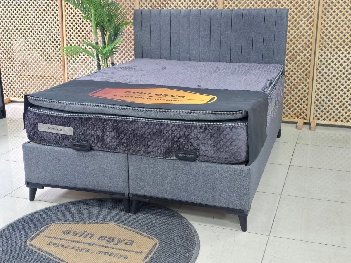 EVİN OSLO 150-200 YATAK BAZA BAŞLIK SETİ - Görsel 2