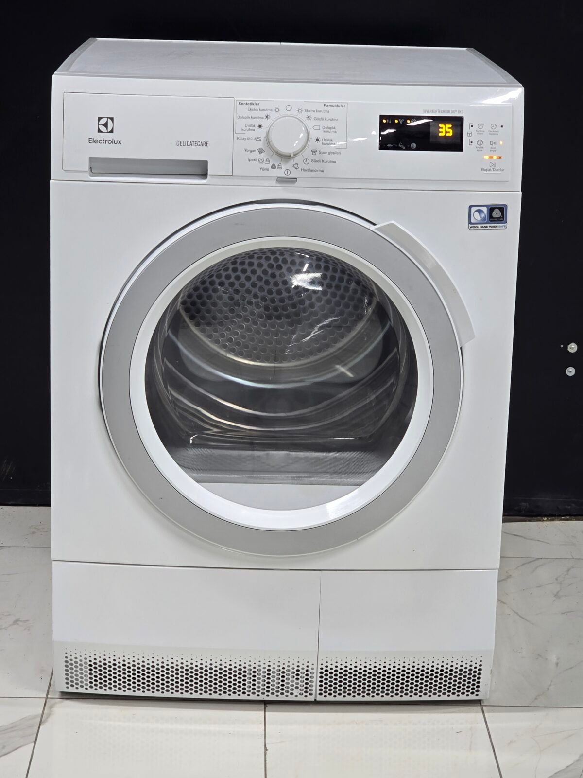 ELEKTROLUX A+ 8 KG ISI POMPALI KURUTMA - Görsel 1