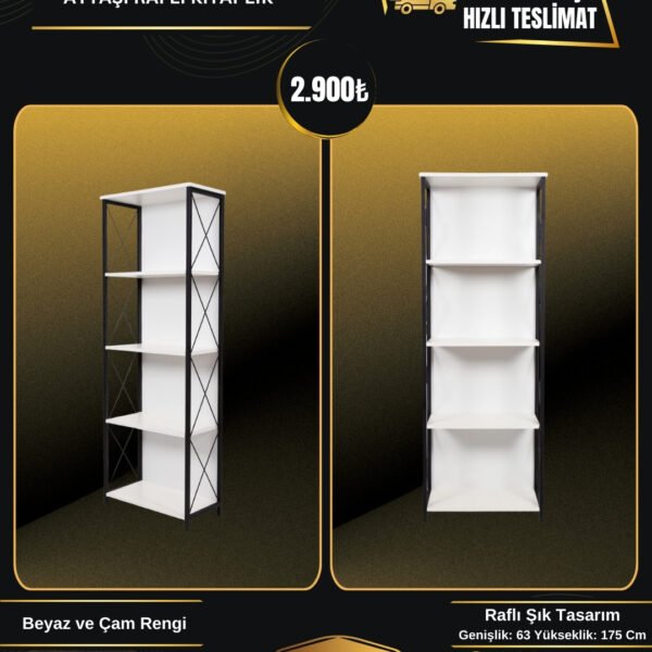 AYTAŞI RAFLI KİTAPLIK