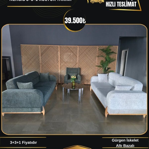 NERGİS KOLTUK TAKIMI