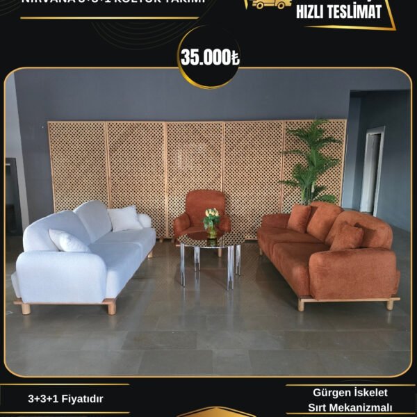 NİRVANA KOLTUK TAKIMI