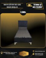 MAYA SİYAH 90X190 BAZA BAŞLIK