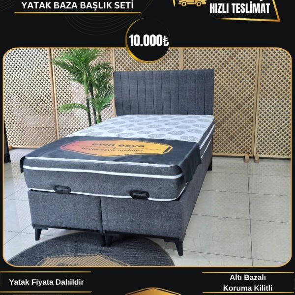 OSLO 120-200 YATAK BAZA BAŞLIK SETİ