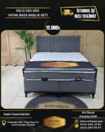 OSLO 160-200 YATAK BAZA BAŞLIK SETİ