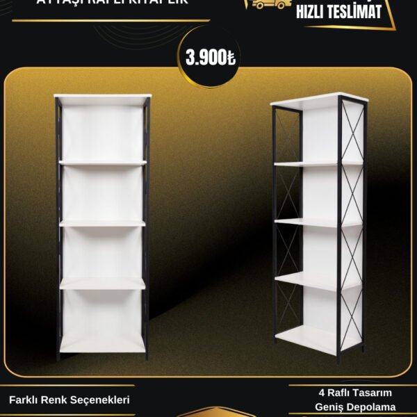 AYTAŞI RAFLI KİTAPLIK