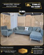 BOHEM KÖŞE KOLTUK+BERJER