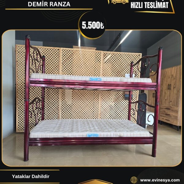 2. EL YATAKLI DEMİR RANZA