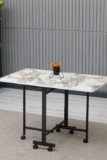 TEKERLEKLİ KATLANIR MASA - Görsel 4