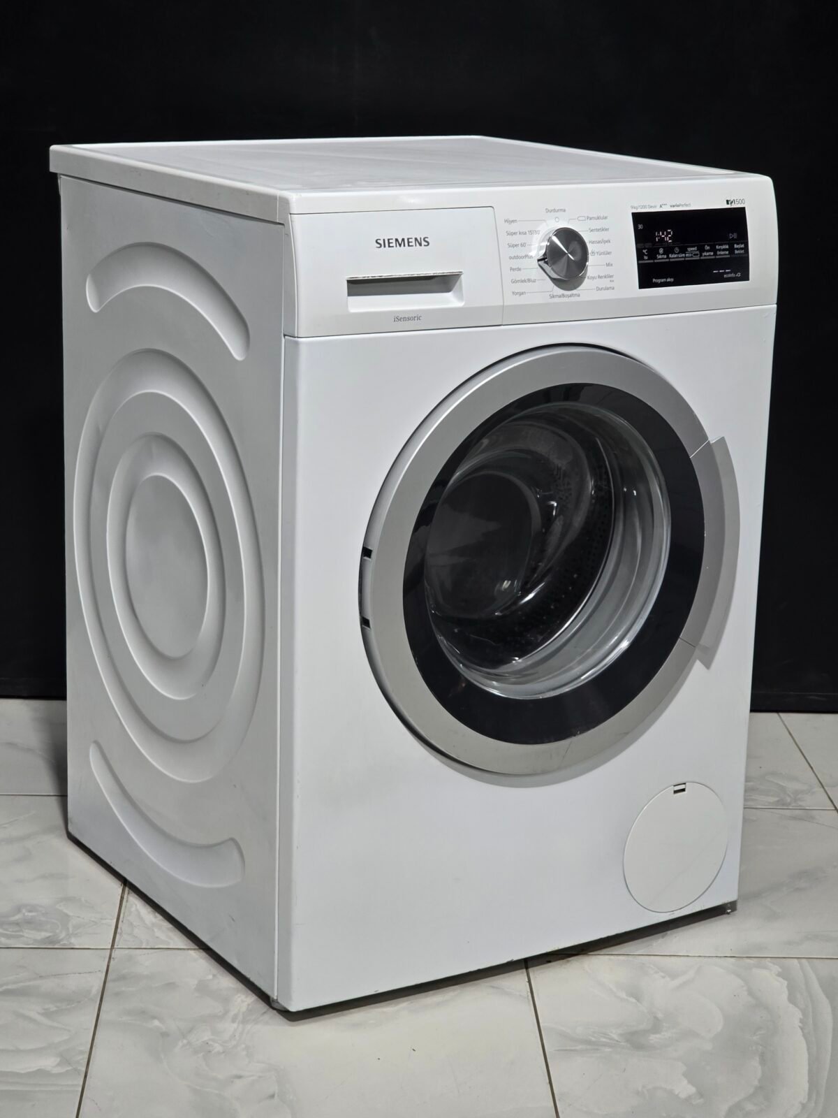 SIEMENS A+++ IQ SERİ 9 KG 1200 DEVİR ÇAMAŞIR MAKİNESİ - Görsel 3