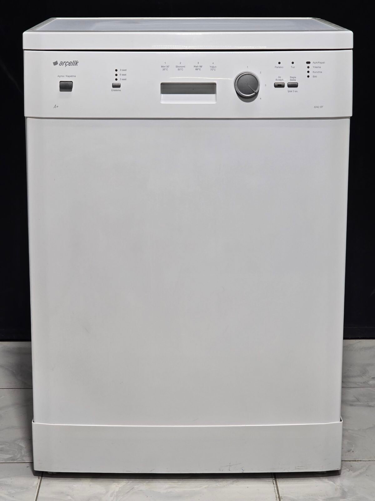 ARÇELİK A+ 4 PROGRAMLI BULAŞIK MAKİNESİ - Görsel 1