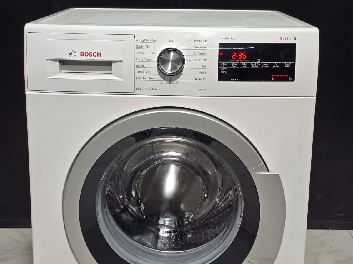 BOSCH SERİ 6 A+++ 9 KG 1400 DEVİR ÇAMAŞIR MAKİNESİ - Görsel 2