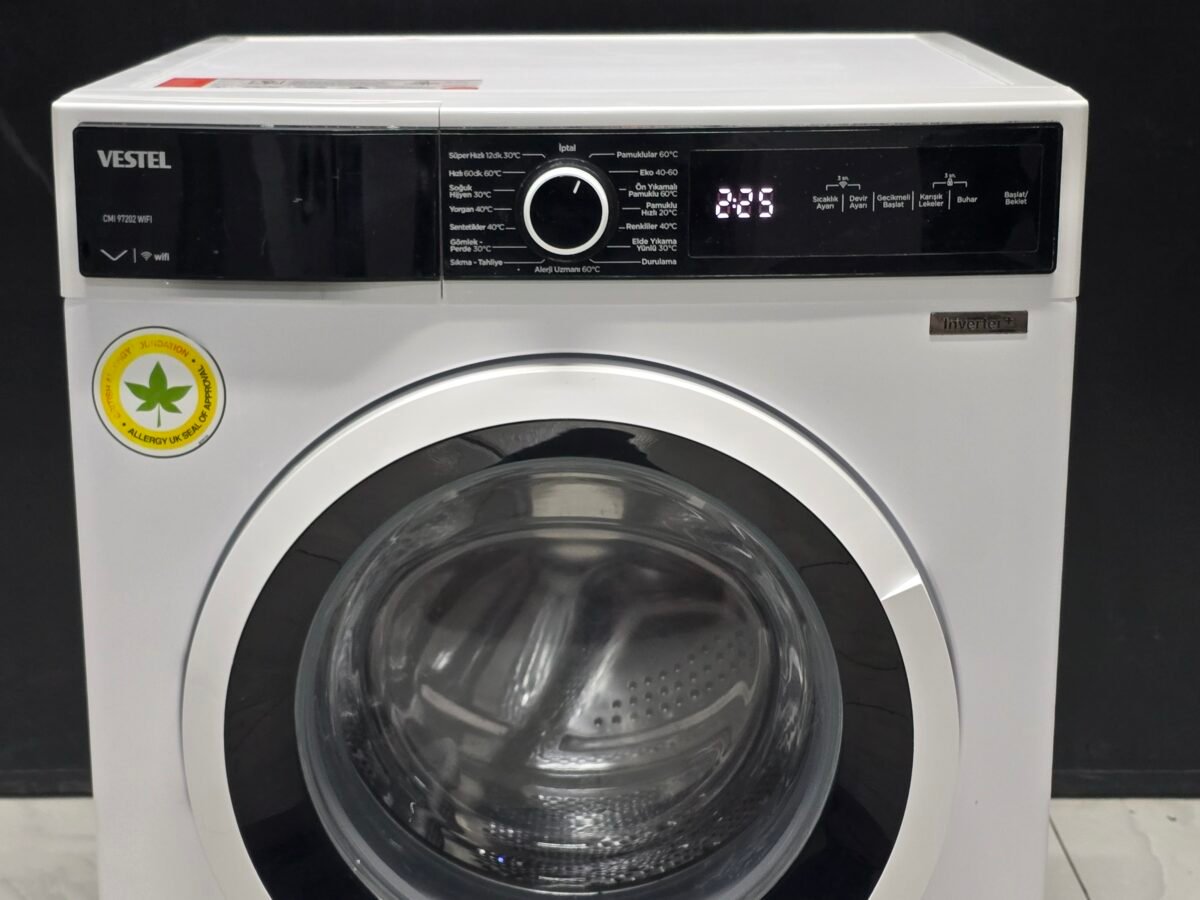 VESTEL A+++ 9 KG 1000 DEVİR ÇAMAŞIR MAKİNESİ - Görsel 2