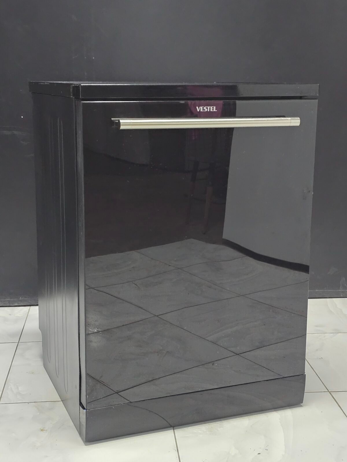 VESTEL A++ SİYAH CAM YÜZEY 5 PROGRAMLI BULAŞIK MAKİNESİ - Görsel 4