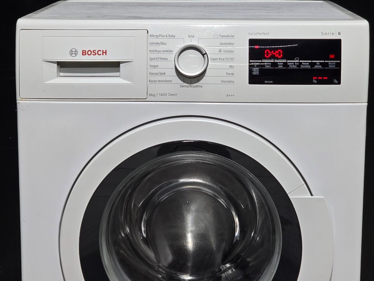BOSCH A+++ 8 KG 1400 DEVİR ÇAMAŞIR MAKİNESİ - Görsel 2