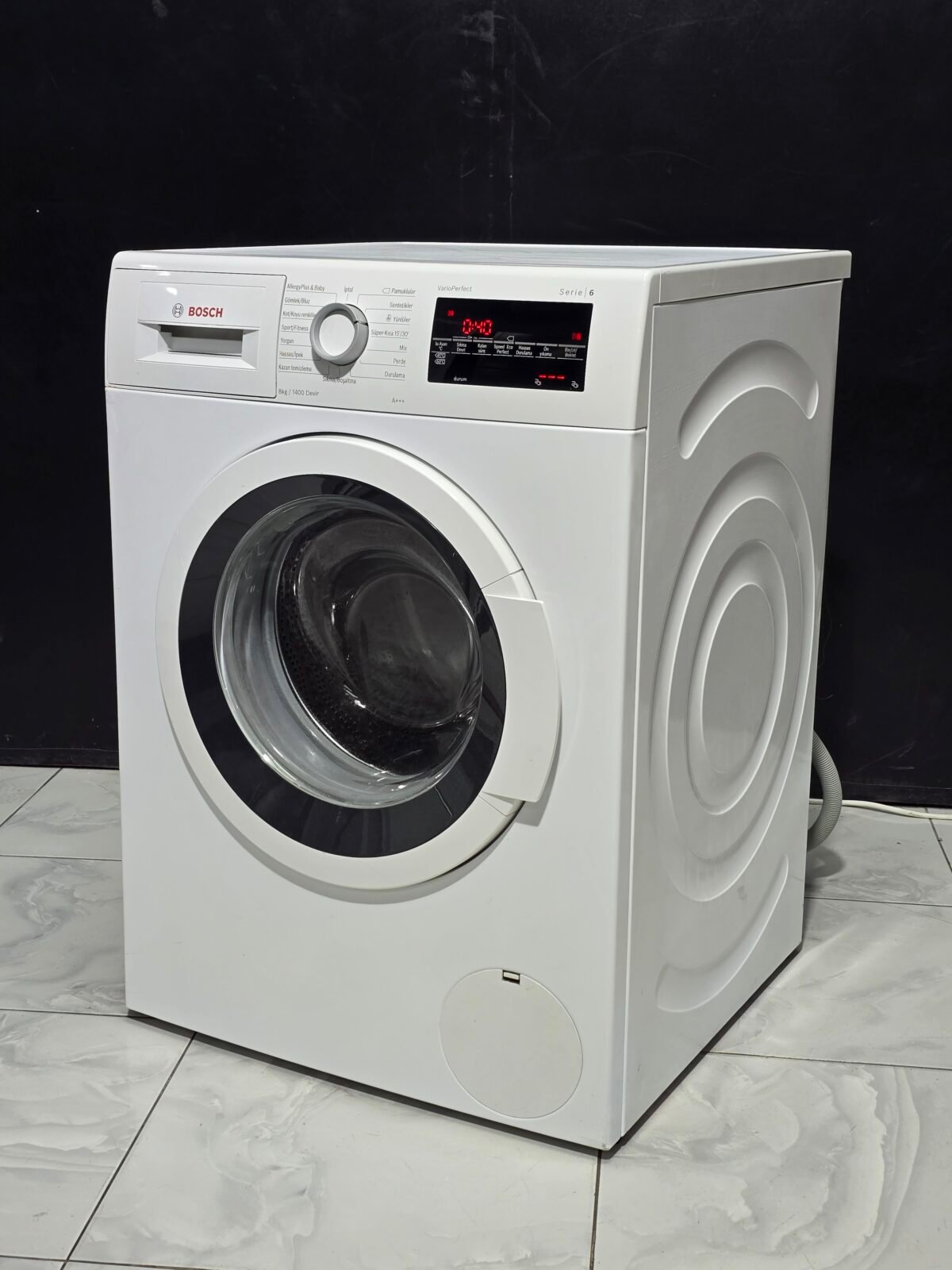 BOSCH A+++ 8 KG 1400 DEVİR ÇAMAŞIR MAKİNESİ - Görsel 3