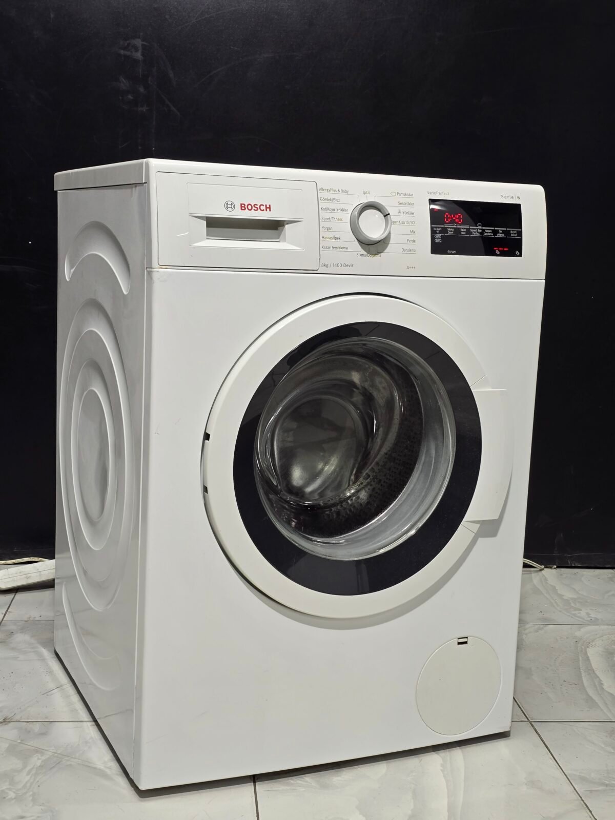 BOSCH A+++ 8 KG 1400 DEVİR ÇAMAŞIR MAKİNESİ - Görsel 4