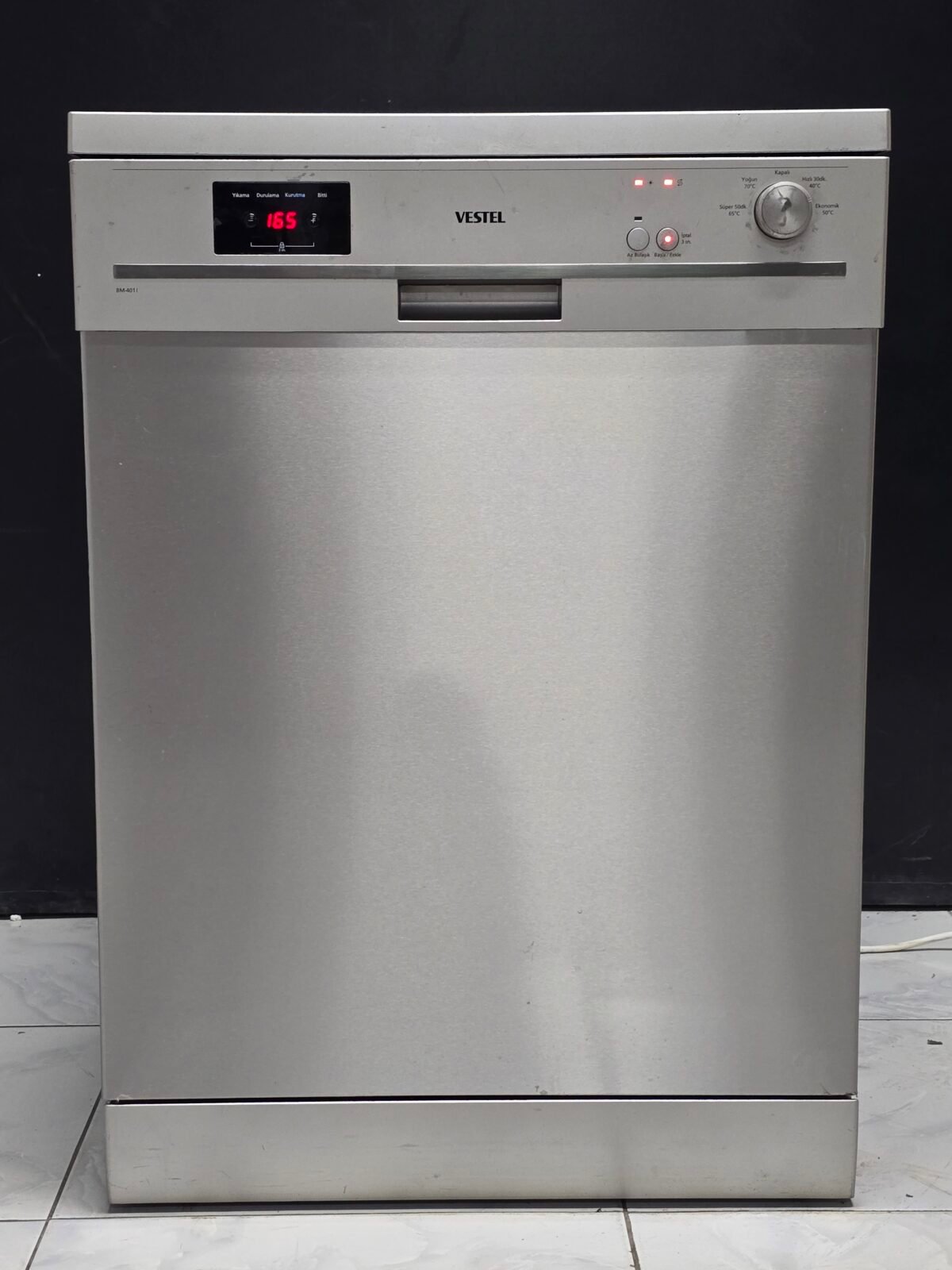 VESTEL A++ INOX 4 PROGRAMLI BULAŞIK MAKİNESİ - Görsel 1