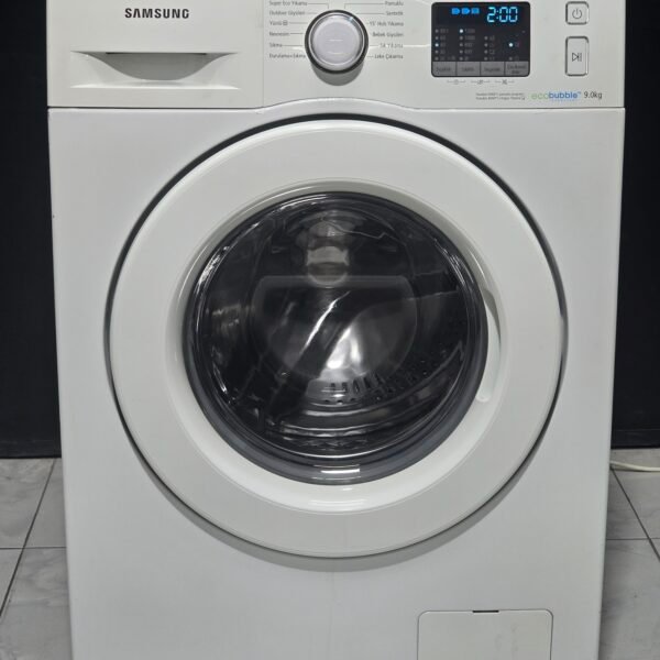SAMSUNG A+++ ECO BUBBLE 9 KG 1200 DEVİR ÇAMAŞIR MAKİNESİ