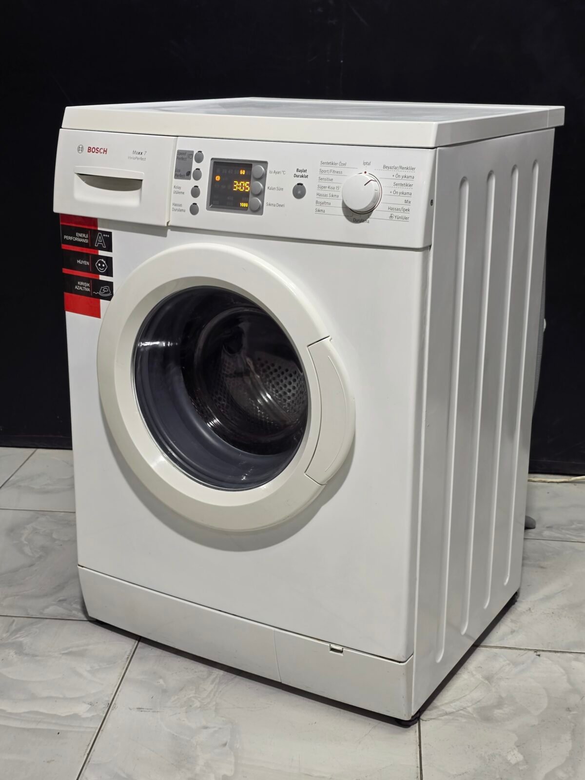 BOSCH MAXX A+++ 7 KG 1000 DEVİR ÇAMAŞIR MAKİNESİ - Görsel 3