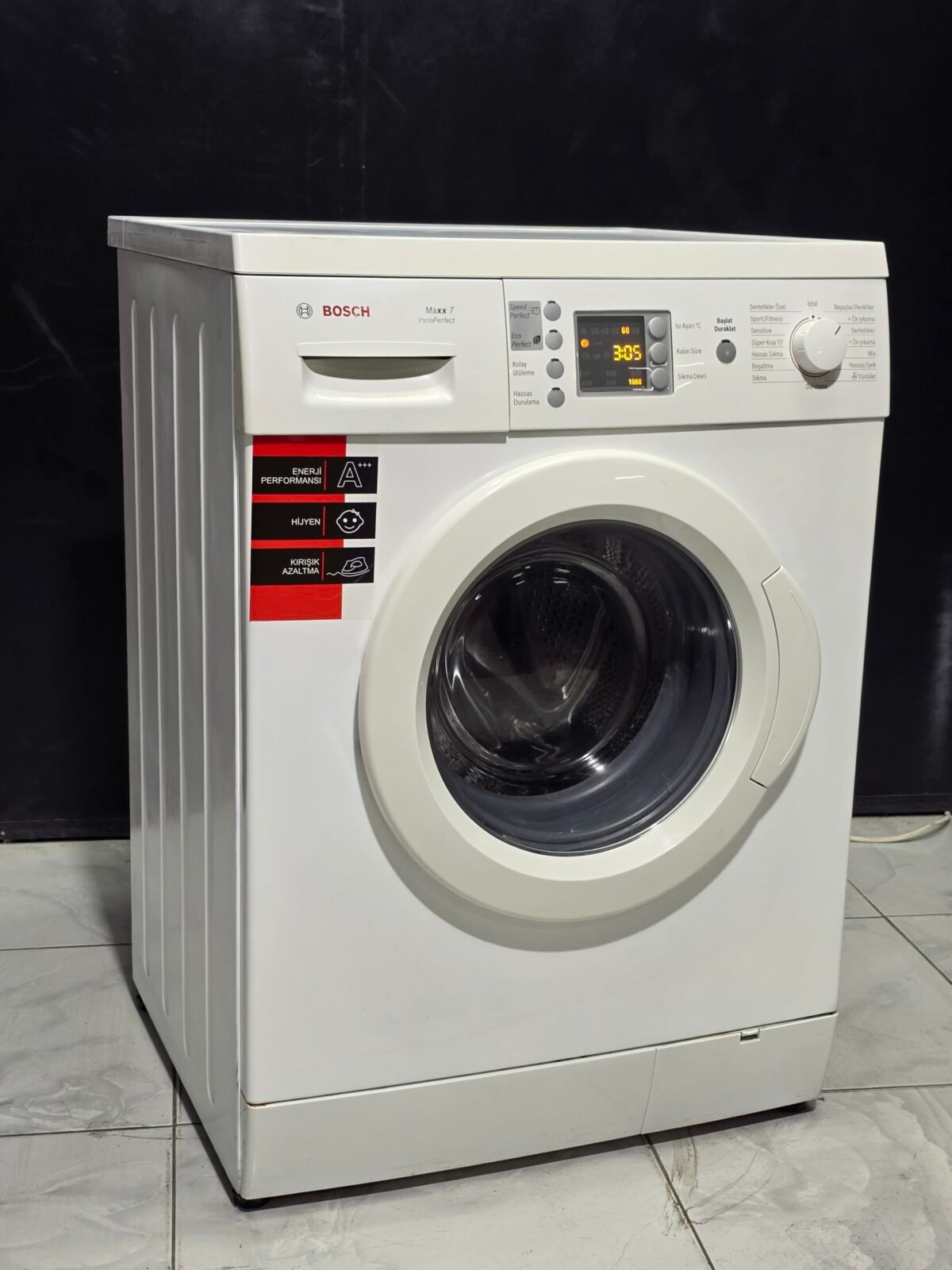 BOSCH MAXX A+++ 7 KG 1000 DEVİR ÇAMAŞIR MAKİNESİ - Görsel 4
