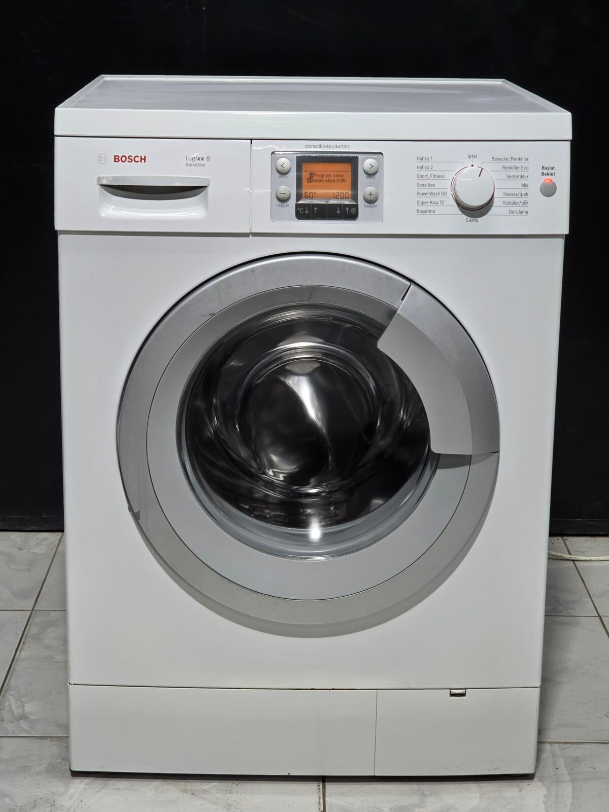 BOSCH LOGIXX A++ 8 KG 1200 DEVİR ÇAMAŞIR MAKİNESİ - Görsel 1