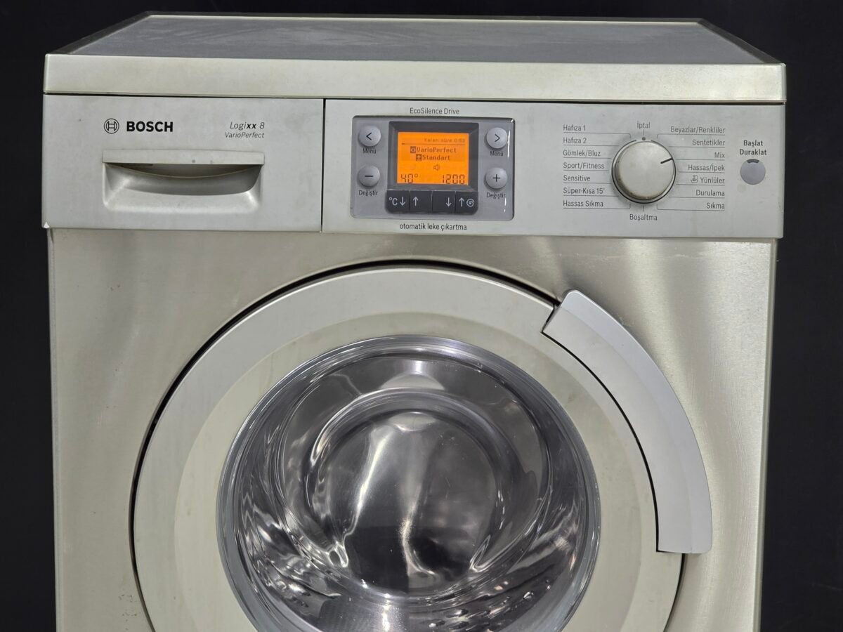 BOSCH LOGIXX A+ INOX 8 KG 1200 DEVİR ÇAMAŞIR MAKİNESİ - Görsel 2