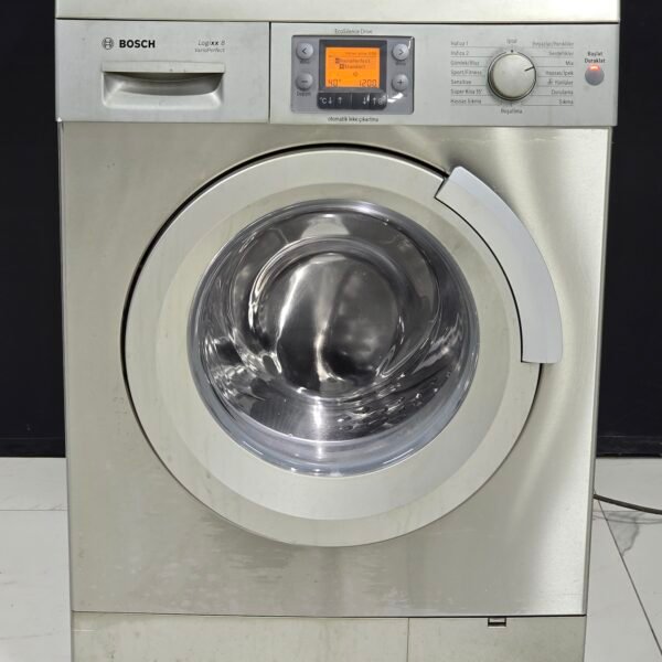 BOSCH LOGIXX A+ INOX 8 KG 1200 DEVİR ÇAMAŞIR MAKİNESİ