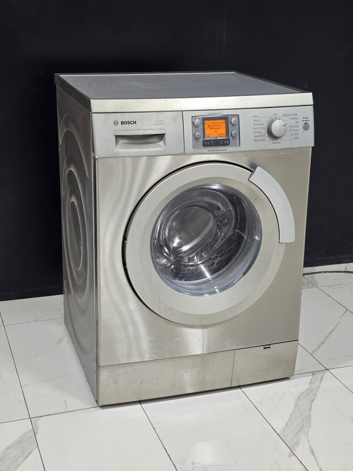 BOSCH LOGIXX A+ INOX 8 KG 1200 DEVİR ÇAMAŞIR MAKİNESİ - Görsel 4