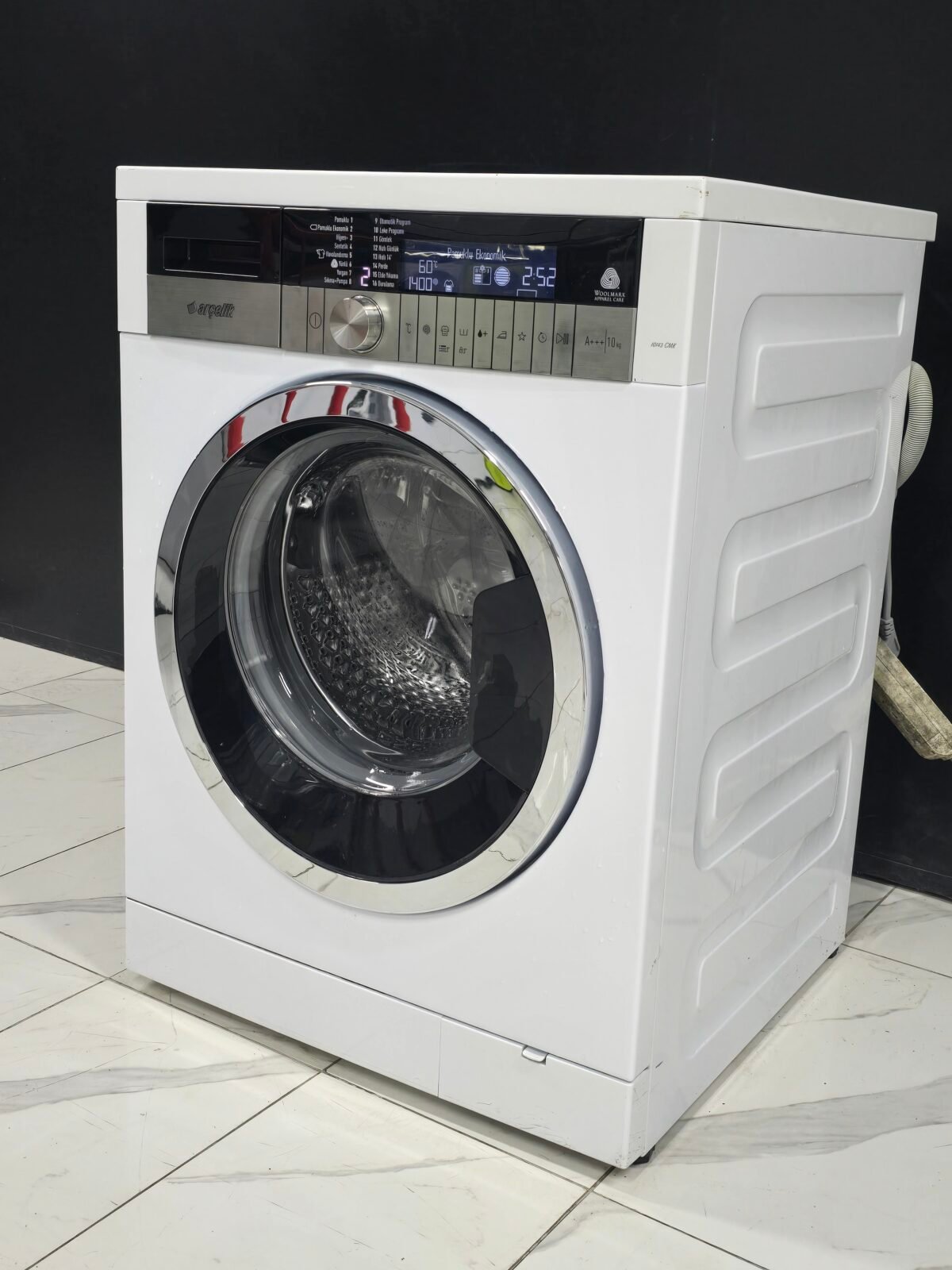 ARÇELİK A+++ PIYANO SERİ 10 KG 1400 DEVİR ÇAMAŞIR MAKİNESİ - Görsel 3
