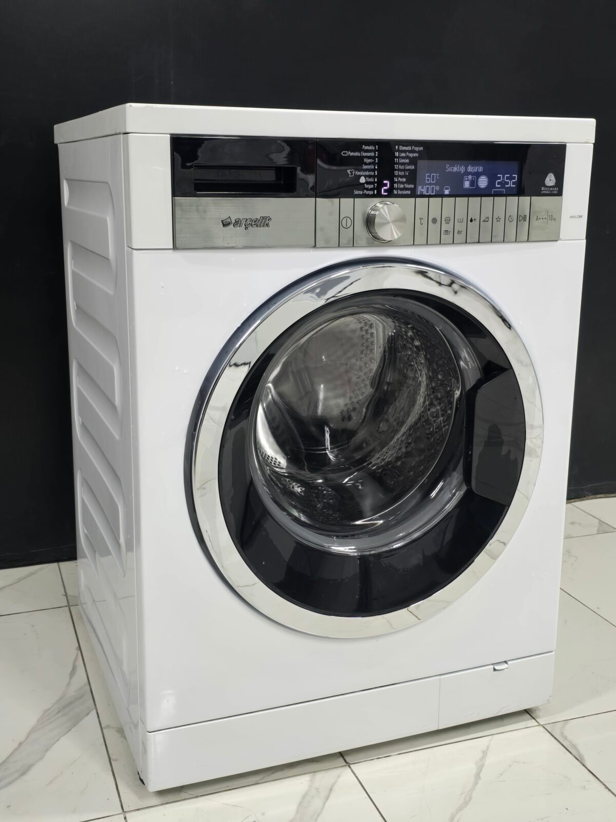 ARÇELİK A+++ PIYANO SERİ 10 KG 1400 DEVİR ÇAMAŞIR MAKİNESİ - Görsel 4