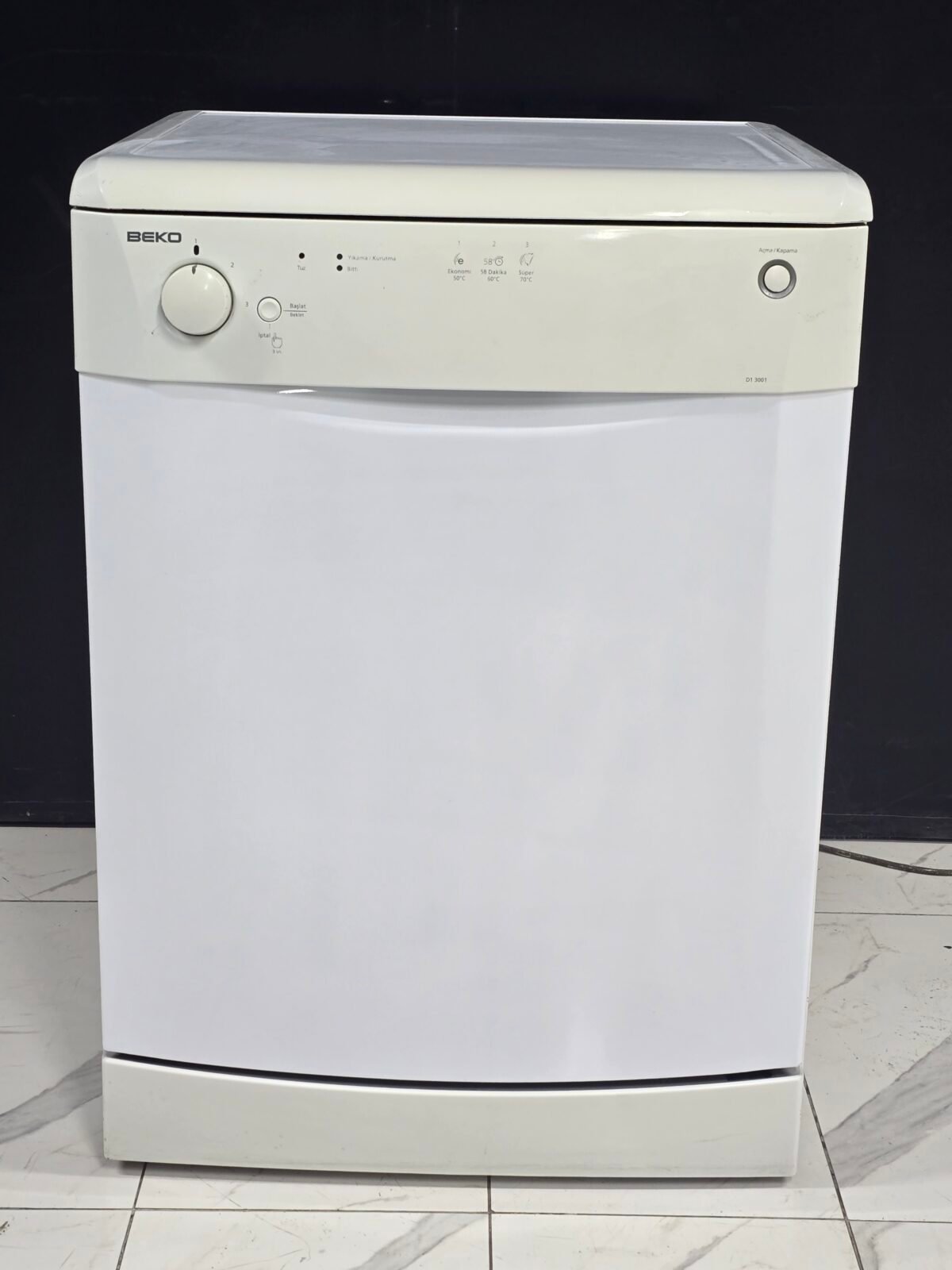 BEKO A+ 3 PROGRAMLI BULAŞIK MAKİNESİ - Görsel 1