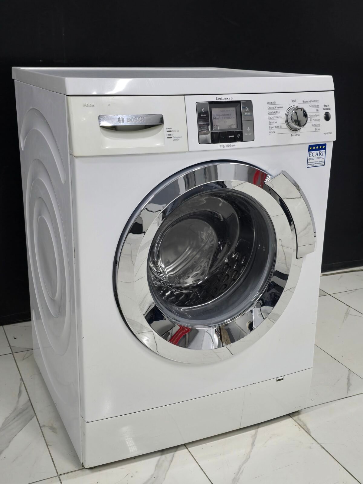 BOSCH A+++ ECO LOGIXX SERİ 8 KG 1400 DEVİR ÇAMAŞIR MAKİNESİ - Görsel 4