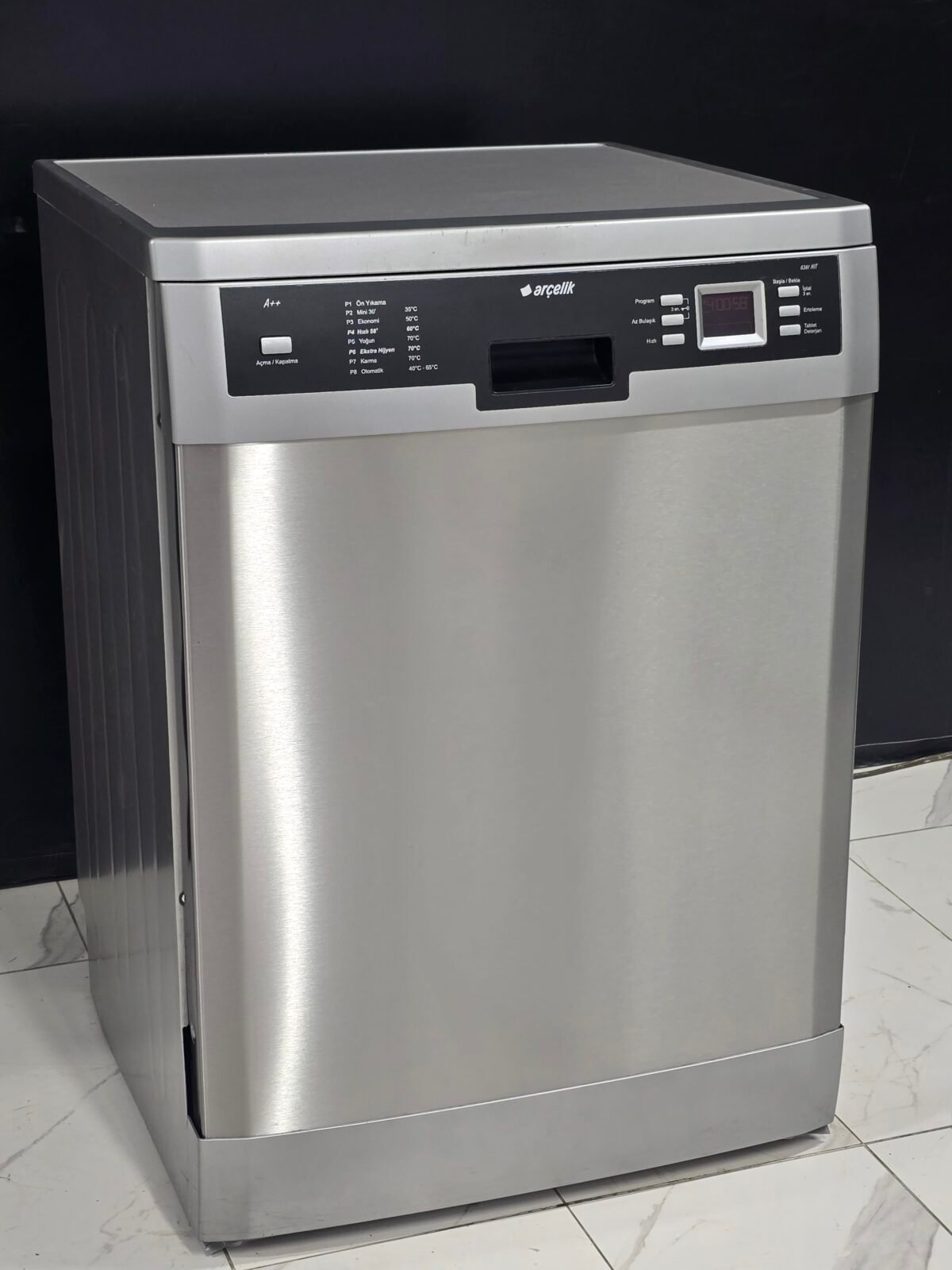 ARÇELİK A++ INOX 8 PROGRAMLI BULAŞIK MAKİNESİ - Görsel 4