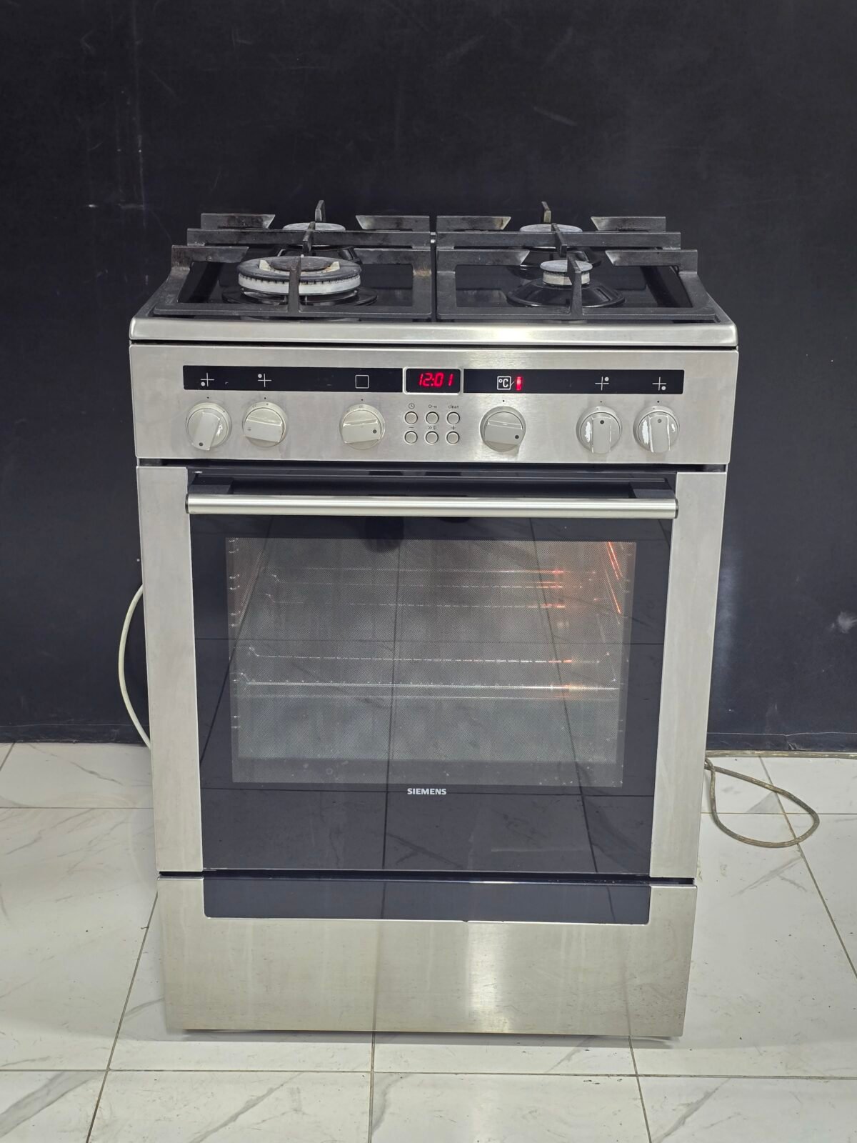 SIEMENS INOX TAM BOY OCAKLI FIRIN - Görsel 1