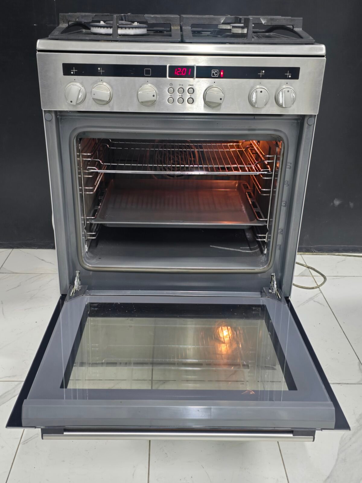 SIEMENS INOX TAM BOY OCAKLI FIRIN - Görsel 3