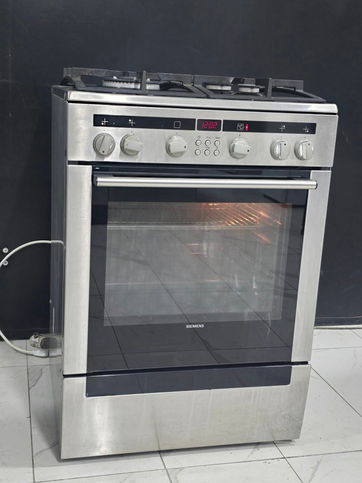 SIEMENS INOX TAM BOY OCAKLI FIRIN - Görsel 5