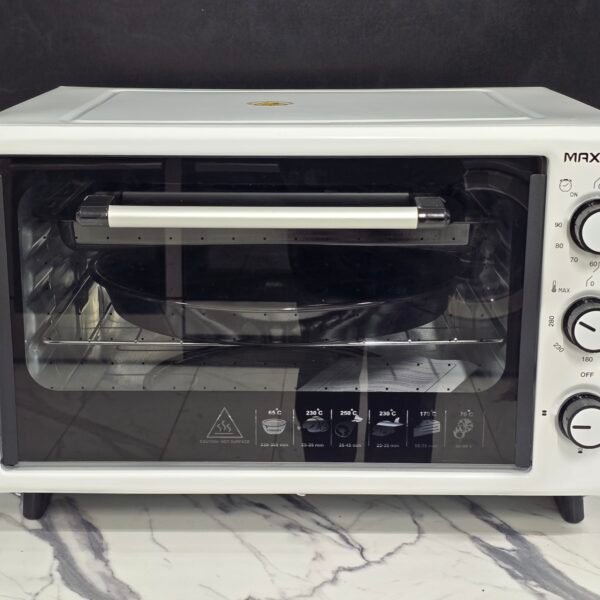 MAXIMUS 36 LT BEYAZ MİDİ FIRIN