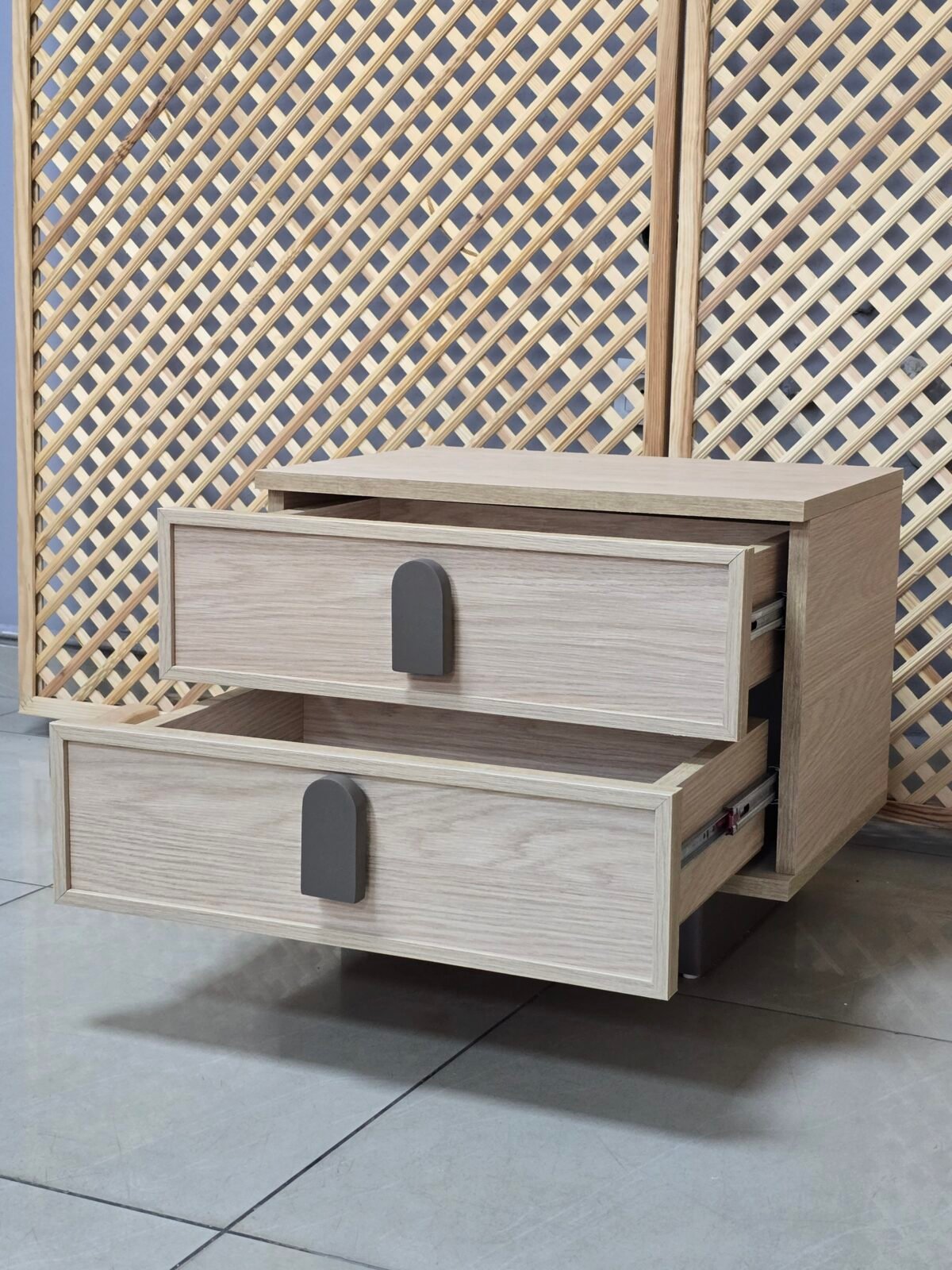 NEWTON MDF 2 ÇEKMECELİ KOMODİN - Görsel 3