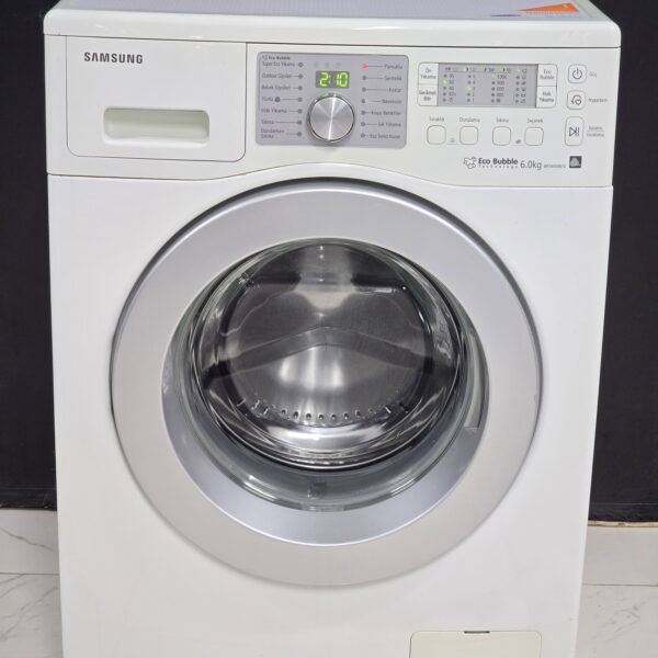 SAMSUNG A+++ ECO BUBBLE 6 KG 1000 DEVİR ÇAMAŞIR MAKİNESİ