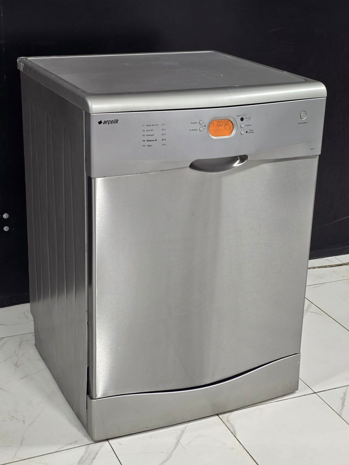 ARÇELİK A+ INOX 5 PROGRAMLI BULAŞIK MAKİNESİ - Görsel 4