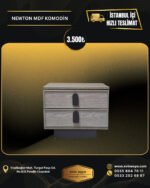 NEWTON MDF 2 ÇEKMECELİ KOMODİN