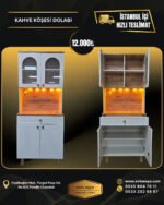 KAHVE KÖŞESİ DOLABI